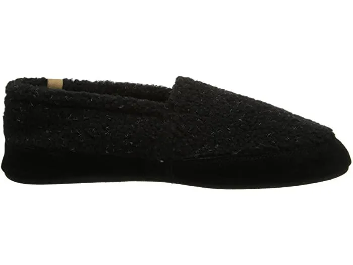 Acorn Men's Texured Moc Black