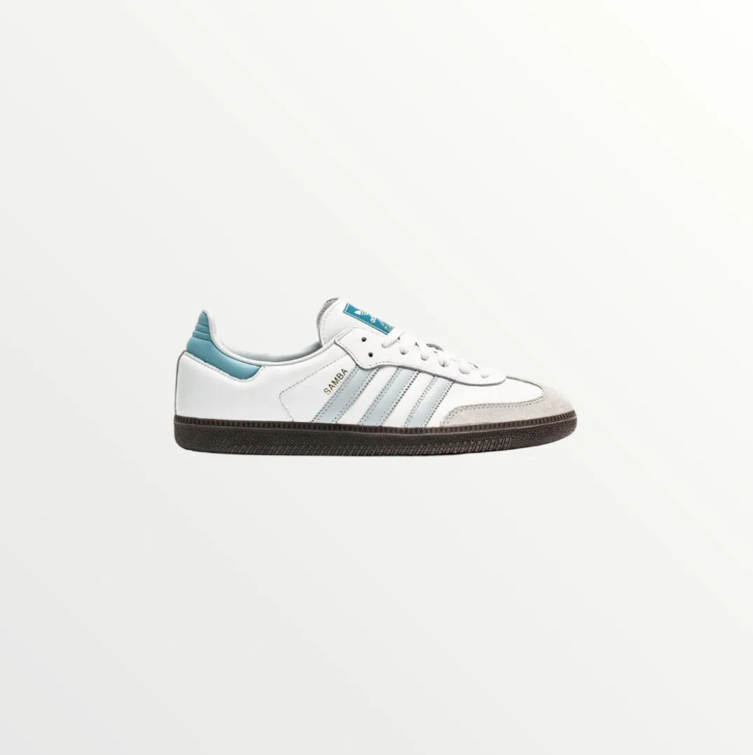 adidas samba og white halo blue