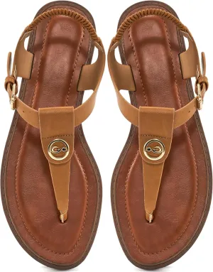 Alicegana Sandals for Women 2025 Dressy: Comfortable Summer Flat Sandals Gladiator Thong Flip Flops for Beach Walking Casual