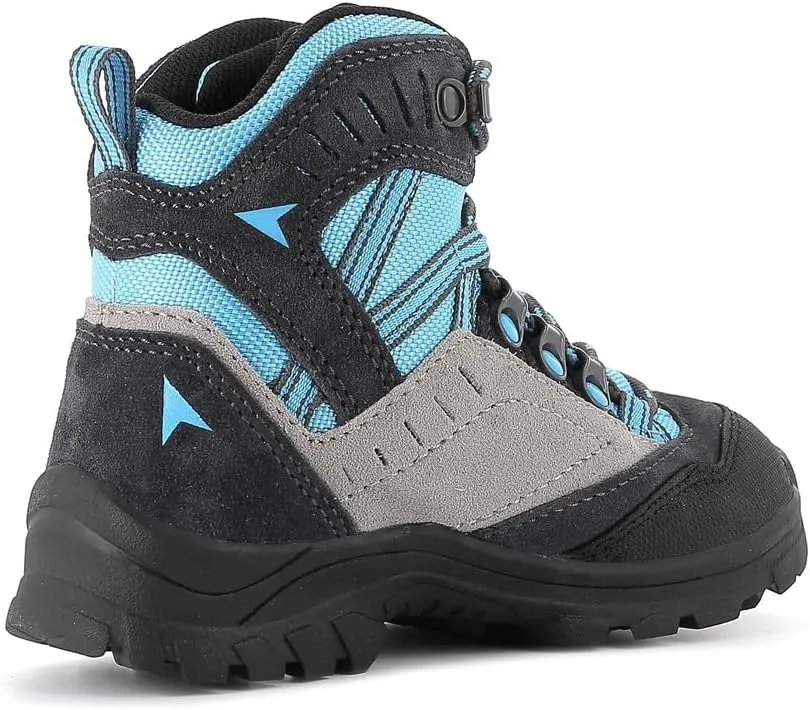 Alpina Kids Waterproof Hiking Boots - Durable Full Leather Lightweight Breathable Slip Resistant