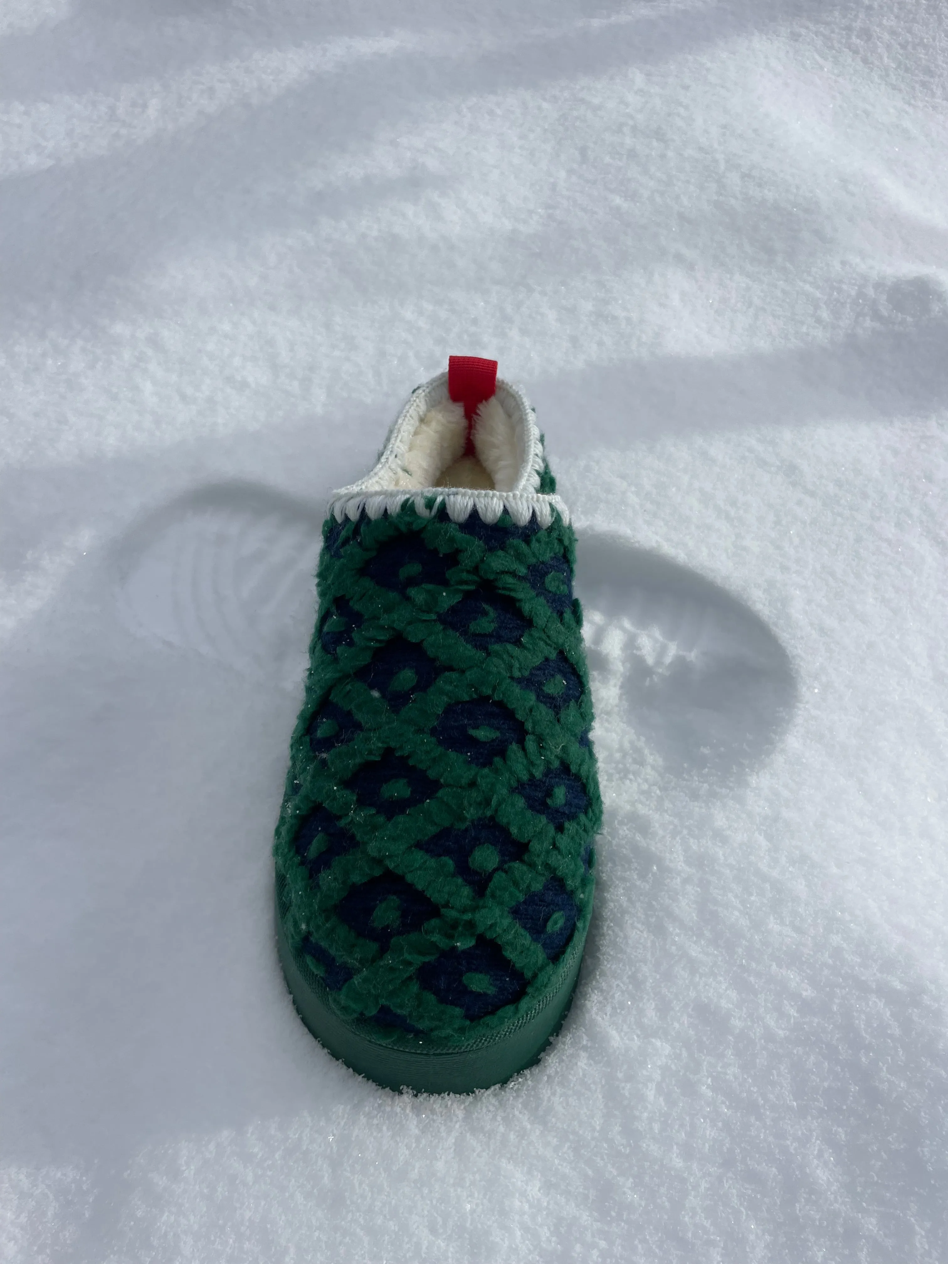 Alpine Slipper | Navy   Green