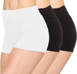 ALWAYS 3 Pack Yoga Shorts – Super Soft Slip Shorts for Women