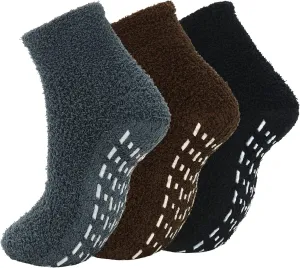 American Trends Hospital Socks Non Slip Socks with Grips for Women Fuzzy Fluffy Grippy Socks Warm Slipper Socks