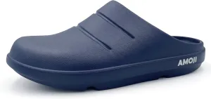 Amoji Unisex Arch Support Recovery Slide Sandals Orthopedic Clogs Athletic Shower Slipper XLS1556
