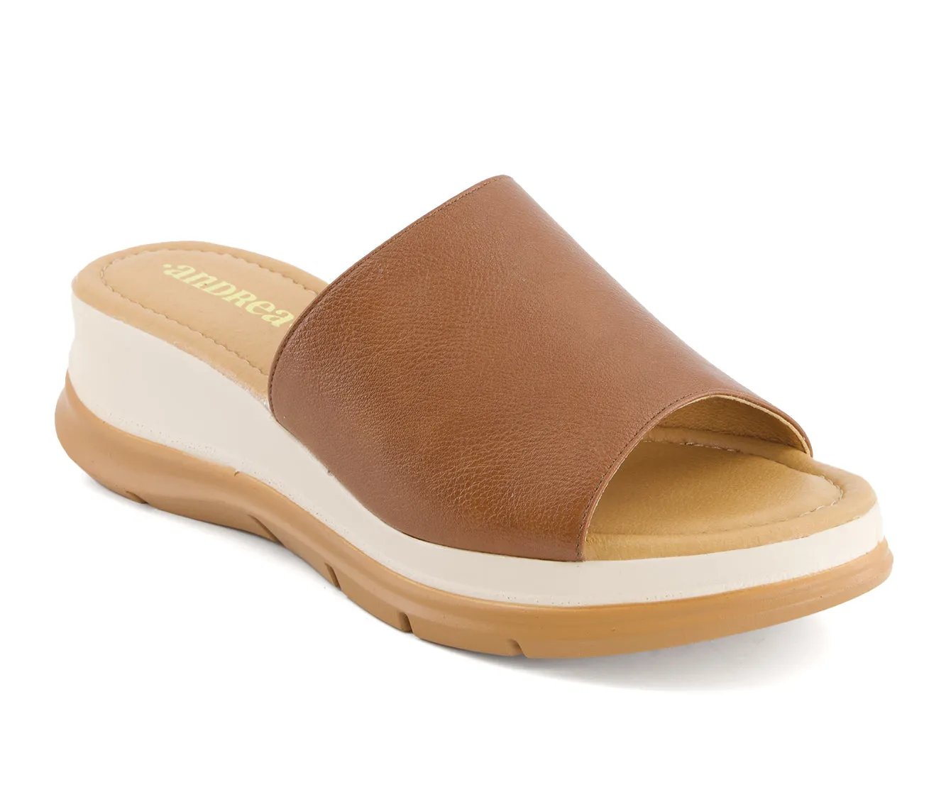 Andrea Women's Ultra Comfort Slip on Sandals 66742