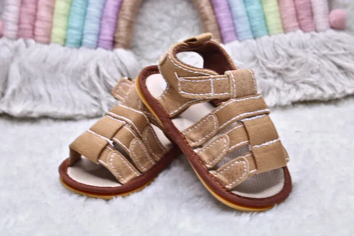 Baby Boy Khaki Sandals
