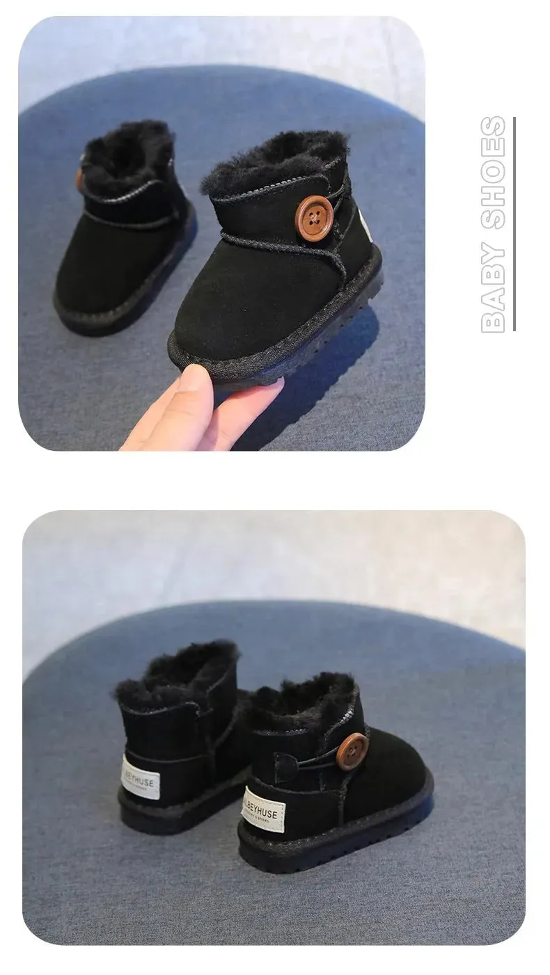 Baby Snow Boots: Warm Winter Toddler Shoes