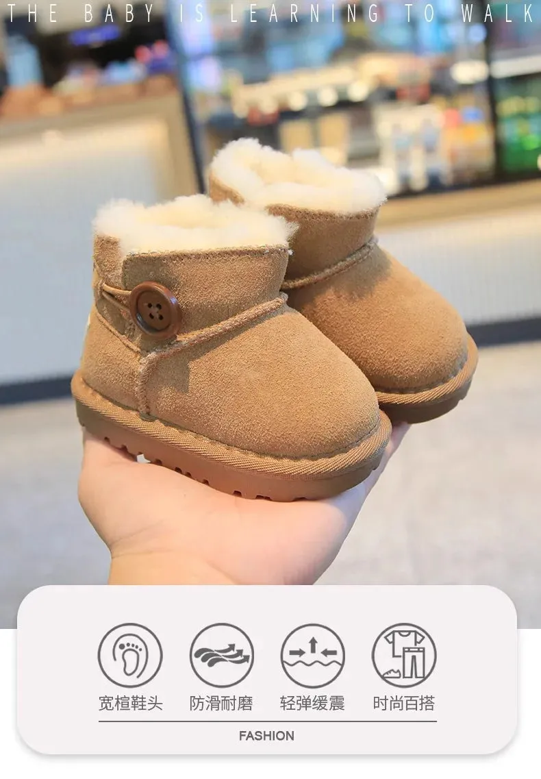 Baby Snow Boots: Warm Winter Toddler Shoes