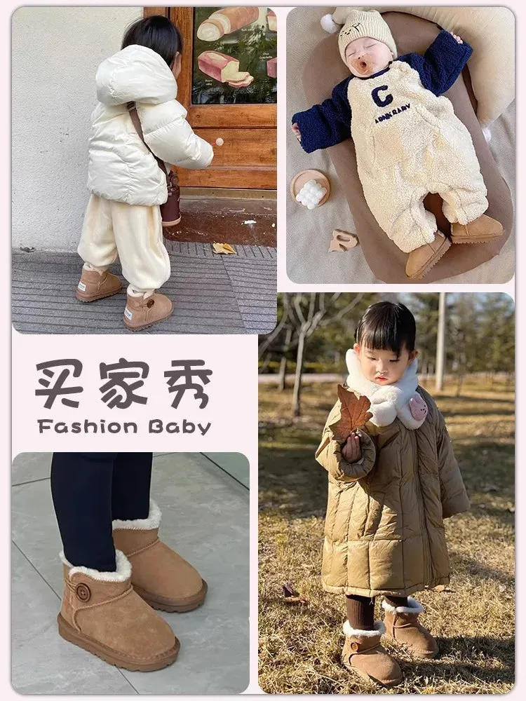 Baby Snow Boots: Warm Winter Toddler Shoes