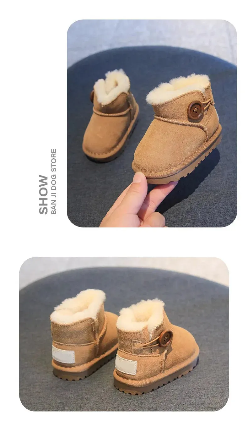Baby Snow Boots: Warm Winter Toddler Shoes