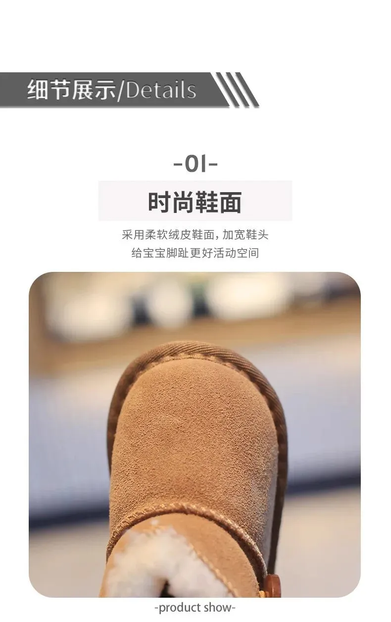 Baby Snow Boots: Warm Winter Toddler Shoes