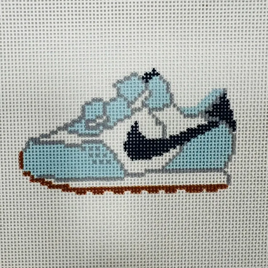 Baby's First Sneaker Blue Ornament