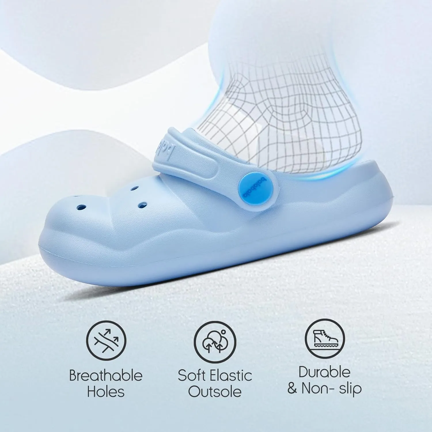 Balabala Kid's Girls Boys Clogs Garden Shoes Sandals Beach Slipper Children