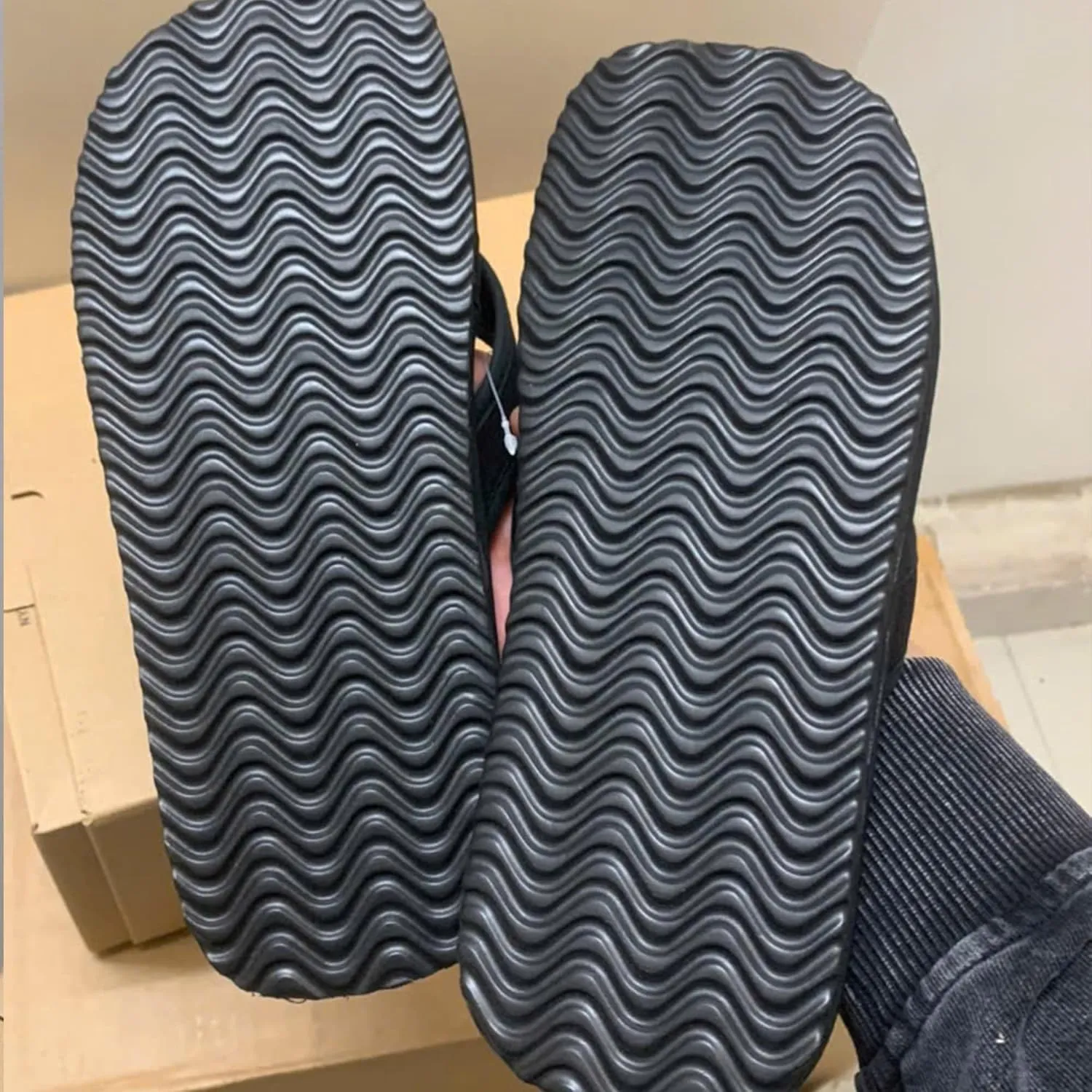 Bamboo Japanenes High Sole Traditional Shoes for Men Women House Tatami Slippers Straw Flip Flops Wicker Sandals Summer, Vietnamese Tatami Handmade Slippers (42/43)
