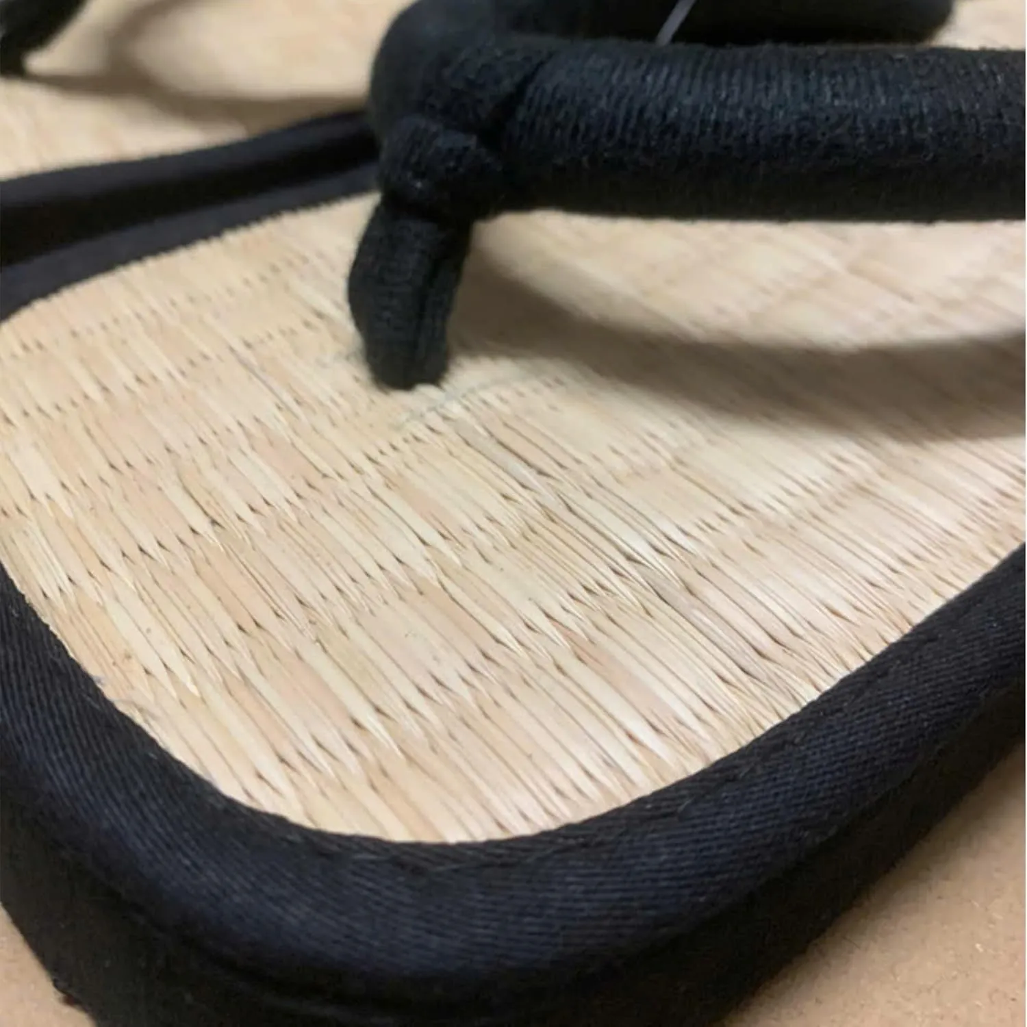 Bamboo Japanenes High Sole Traditional Shoes for Men Women House Tatami Slippers Straw Flip Flops Wicker Sandals Summer, Vietnamese Tatami Handmade Slippers (42/43)