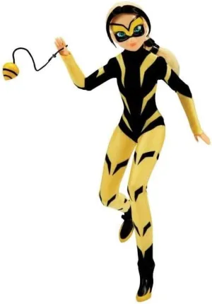 BANDAI Miraculous Ladybug and Cat Noir Toys Vesperia Fashion Doll | Articulated 26cm Doll with Accessories Kwami | Zoe Superhero Figurine Dolls Range