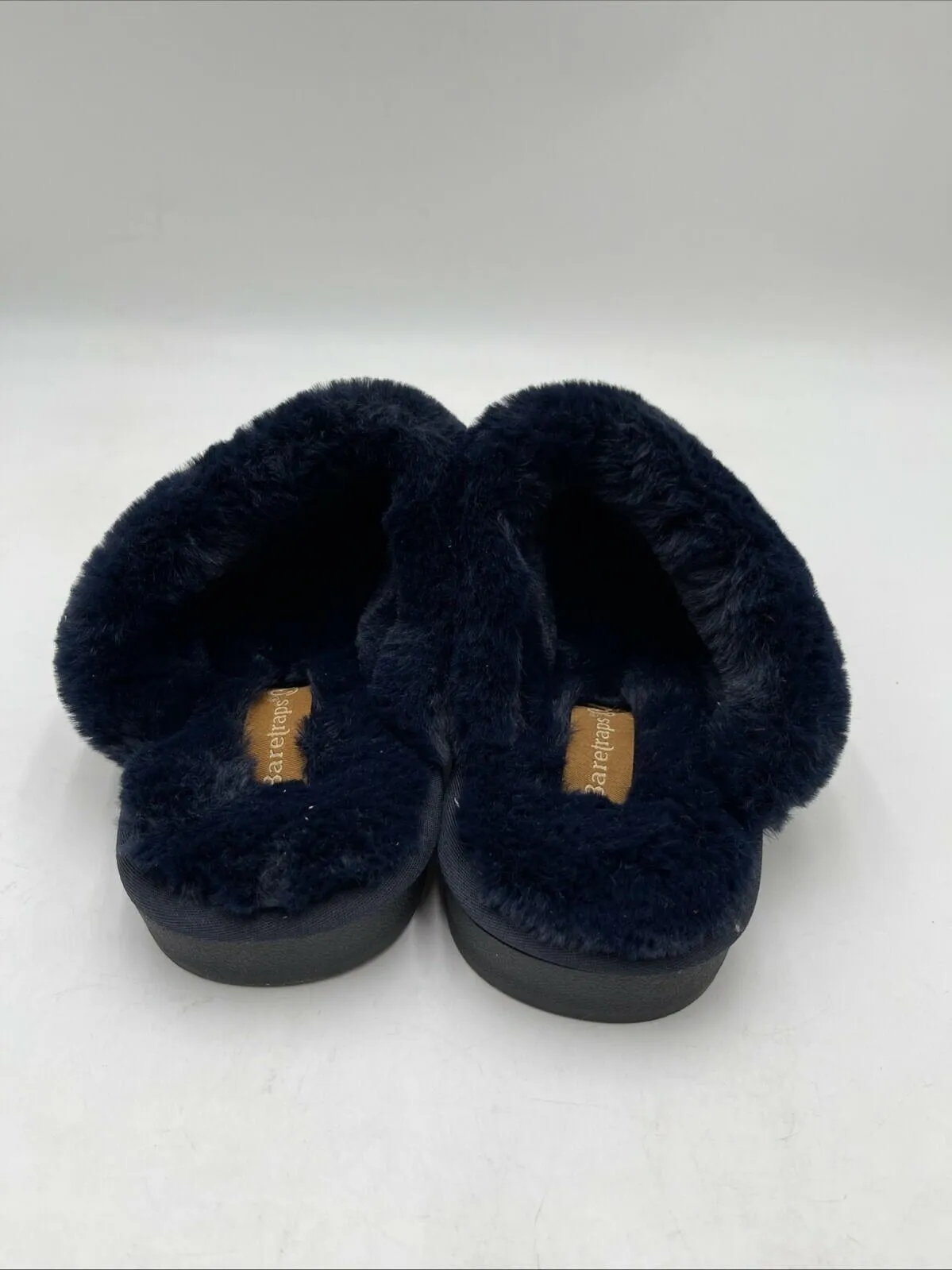 Baretraps Women's Tillis Clog Slipper Navy Blue Size 7M - Very Good