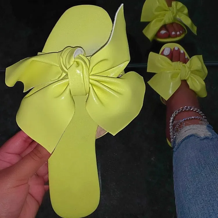 Beach Sandals with bow