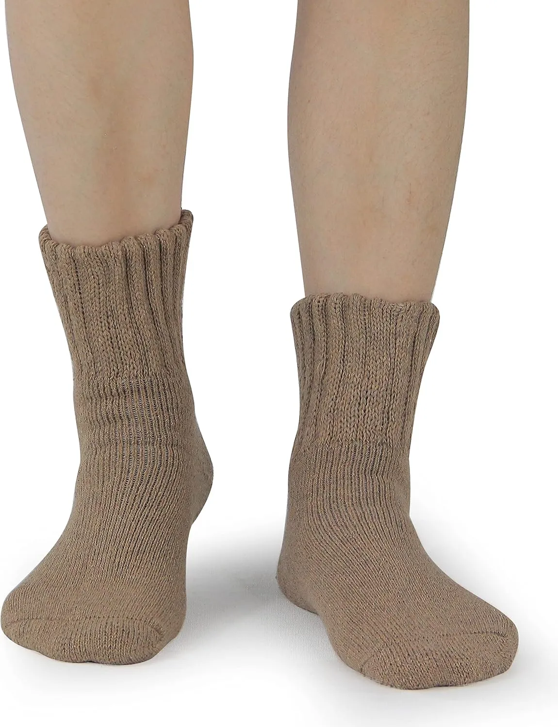 BenSorts Women's Winter Boots Socks Thick Warm Cozy Crew Socks Solid Color Gifts
