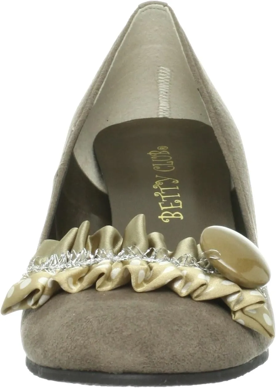 Betty Club 10208853419 Gathered Wedge Pumps