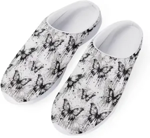 BIGCARJOB Women Slip-on Garden Clogs Shoes Comfort Insole Slippers House Shoes with Arch Support