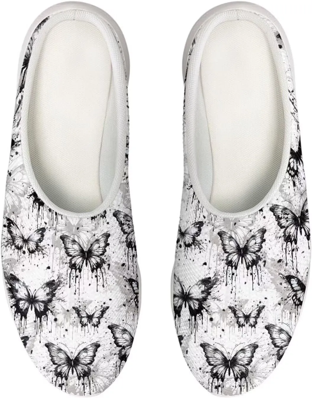 BIGCARJOB Women Slip-on Garden Clogs Shoes Comfort Insole Slippers House Shoes with Arch Support