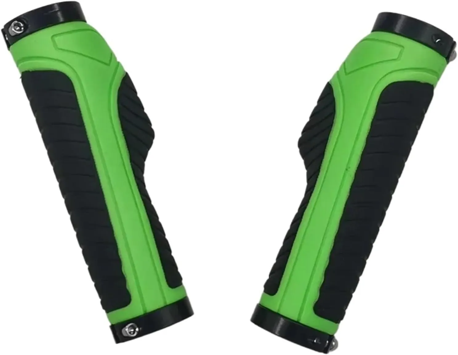 Bike Handle Grips MTB Bicycle Handlebar Rubber Grips Ergonomic Bike Accessories Ring Lockable Non-Slip Shock Absorption Bicycle Grips Ergonomic Bike Grips