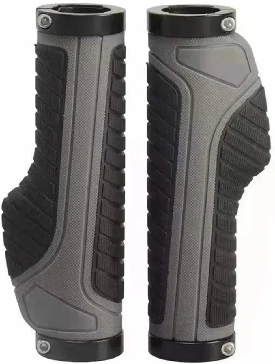 Bike Handle Grips MTB Bicycle Handlebar Rubber Grips Ergonomic Bike Accessories Ring Lockable Non-Slip Shock Absorption Bicycle Grips Ergonomic Bike Grips