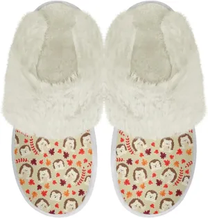 Binienty Women Fuzzy Slippers Slip On Slippers for Men Ladies Casual Winter Shoes Indoor