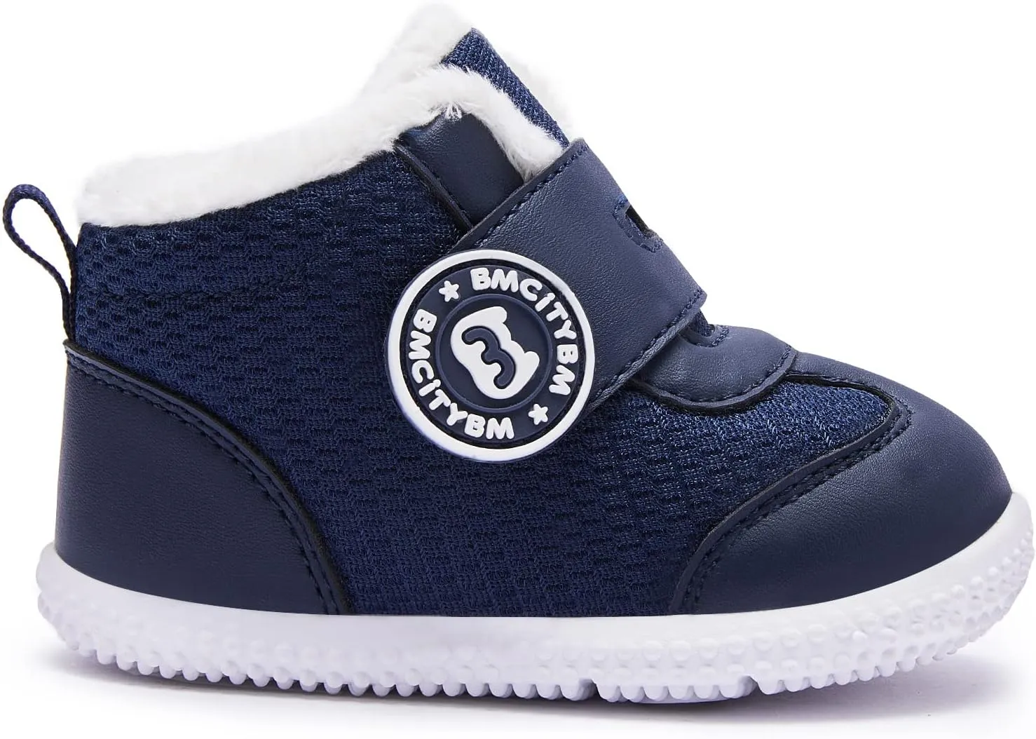 BMCiTYBM Baby Boy Girl Snow Boots Waterproof Winter Warm Booties Nonslip Lightweight Outdoor Shoes for First Walkers 6 9 12 18 24 Months(Infant/Toddler)