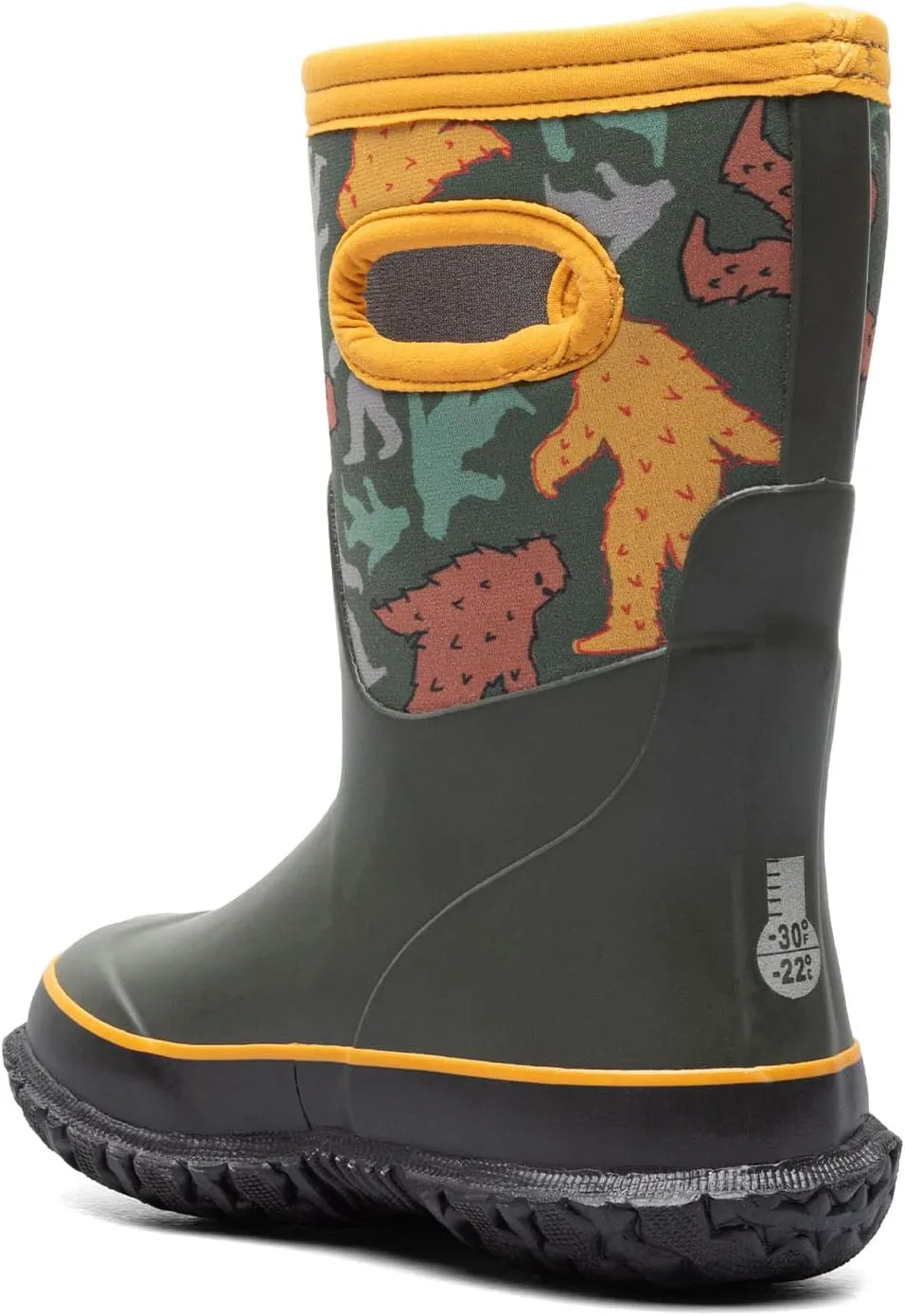 BOGS Grasp Kids Waterproof Insulated All Weather Rain Boots Mud Boots I For Snow, Rain, Winter, Mud and Cold Weather for Toddlers, Girls, Boys, Unisex