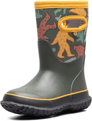 BOGS Grasp Kids Waterproof Insulated All Weather Rain Boots Mud Boots I For Snow, Rain, Winter, Mud and Cold Weather for Toddlers, Girls, Boys, Unisex
