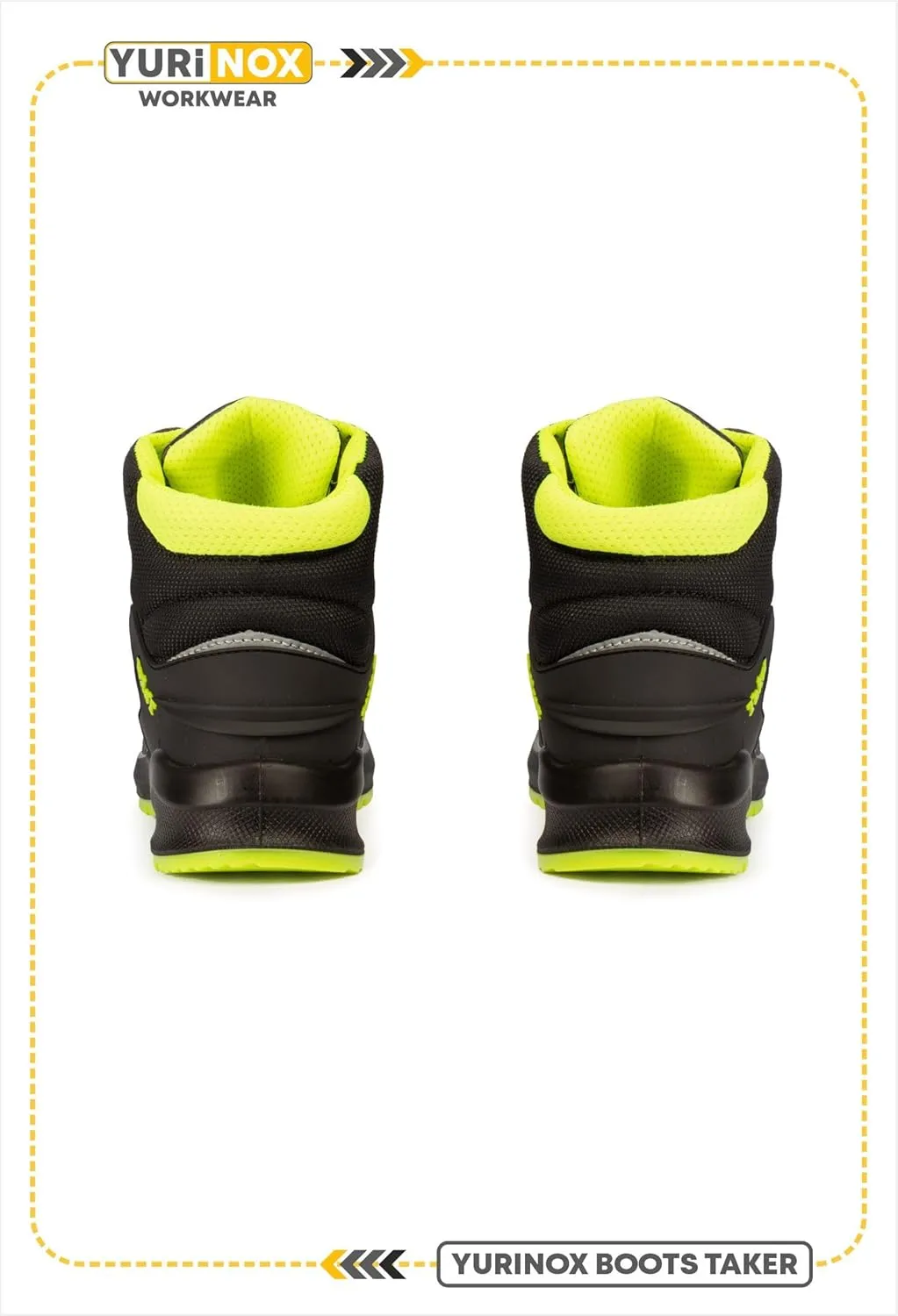 Boots Taker - Composite Safety Toe - Puncture-Proof Kevlar Sole - Utility Work Boots for Construction and Warehouse