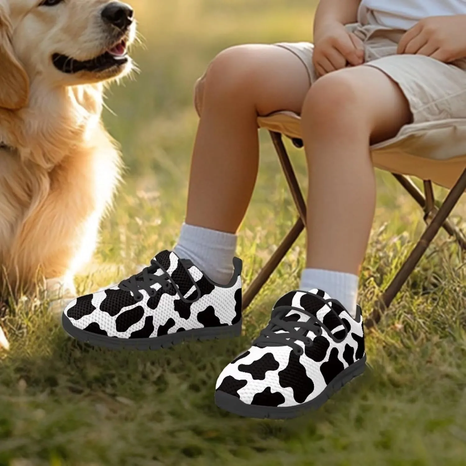 Boys School Running Shoes Comfortable Slip On Athletic Shoes for Kids