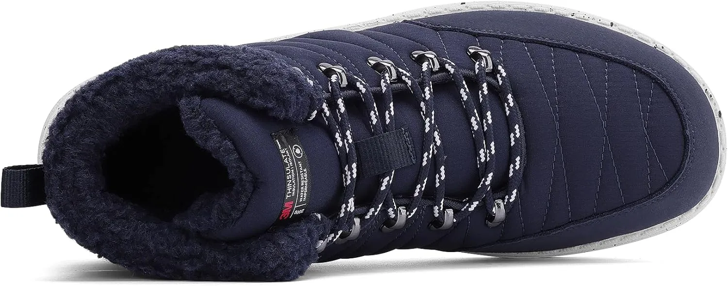 Bruno Marc Men's Winter Boots Outdoor Cold-Weather Warm Lightweight Walking Boots