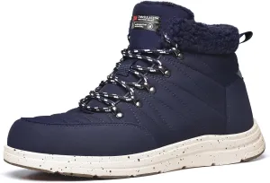 Bruno Marc Men's Winter Boots Outdoor Cold-Weather Warm Lightweight Walking Boots