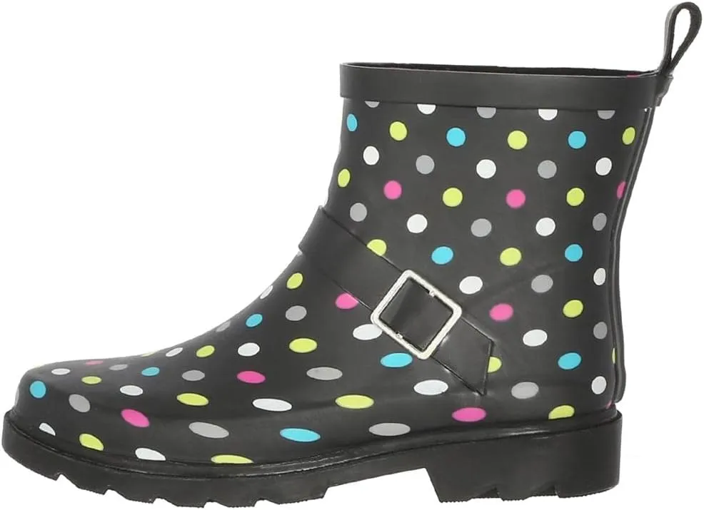 Capelli New York Ladies Short Sporty Rubber Rain Boot
