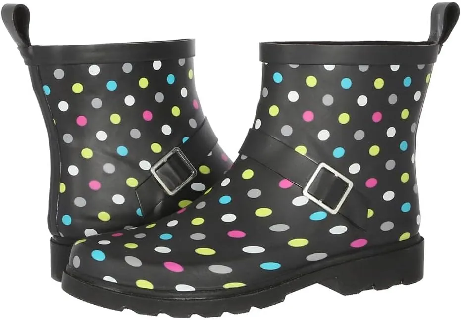 Capelli New York Ladies Short Sporty Rubber Rain Boot