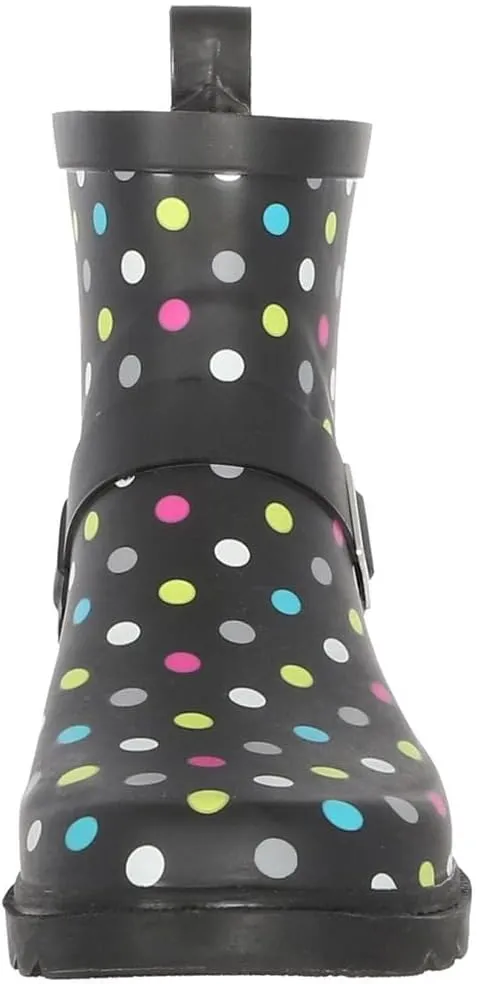 Capelli New York Ladies Short Sporty Rubber Rain Boot
