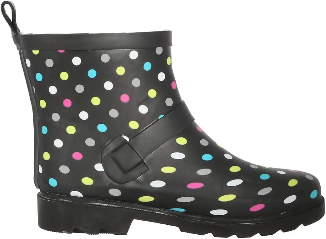 Capelli New York Ladies Short Sporty Rubber Rain Boot