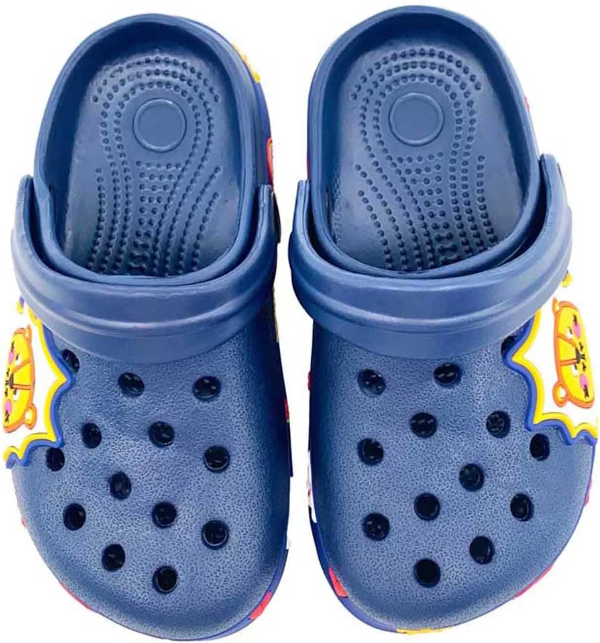 Cartoon Garden Clogs for Home: Cute Shoes for Boys Toddler - Non-Slip Kids Slippers for Beach Outdoor Pool
