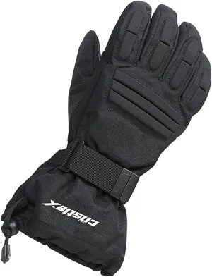 Castle X Platform Youth Snowmobile Gloves - Black - Size Large