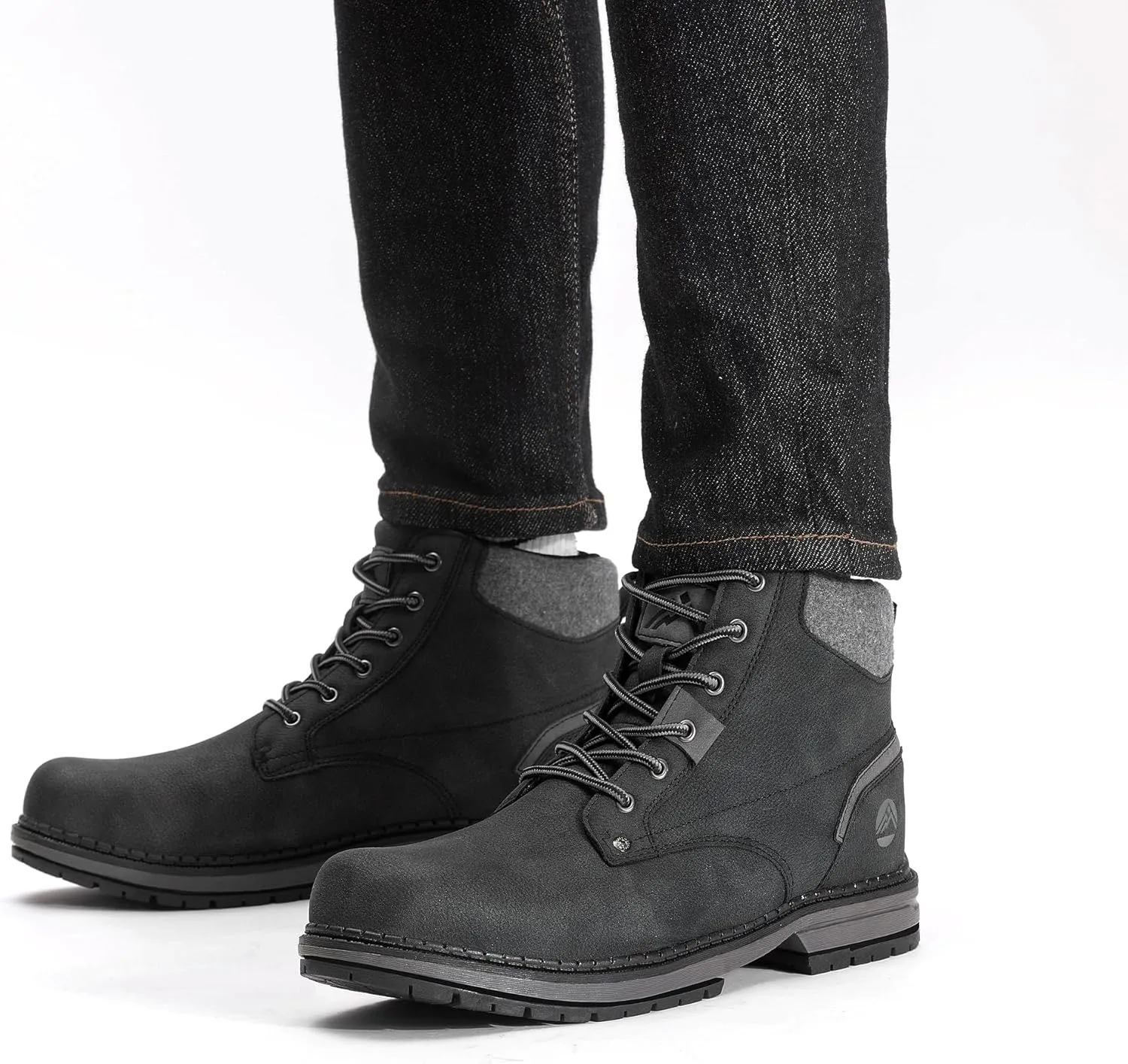 CC-Los Men's Hiking Boots Waterproof Casual Chukka Boots for Men Size 7.5-14