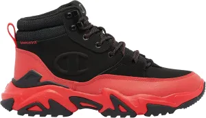 Champion Men's Bromad Lock Shoes Boots (Black/Scarlet, US Footwear Size System, Adult, Men, Numeric, Medium, 10.5)