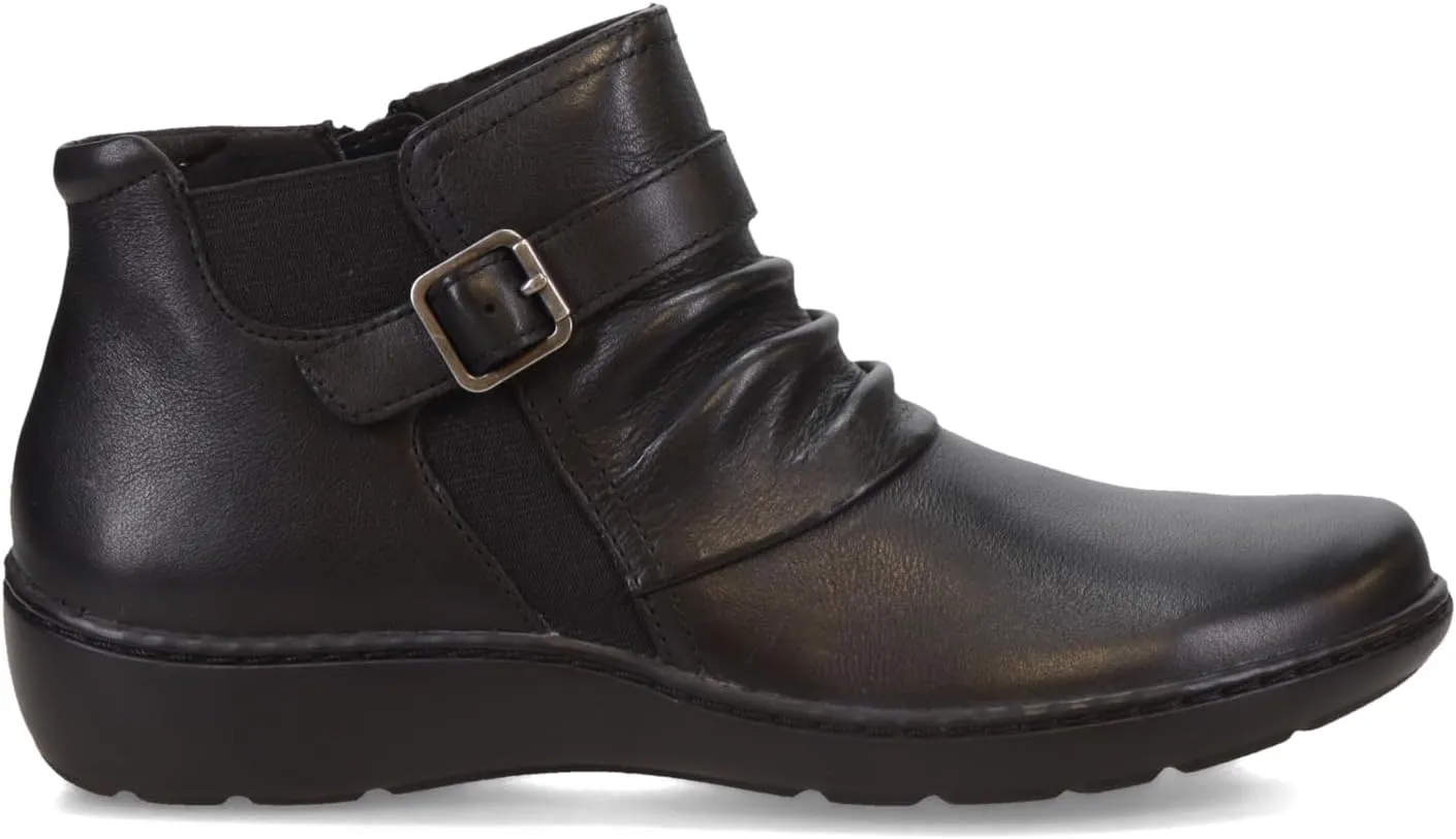 Clarks Women's Cora Rouched Ankle Boot