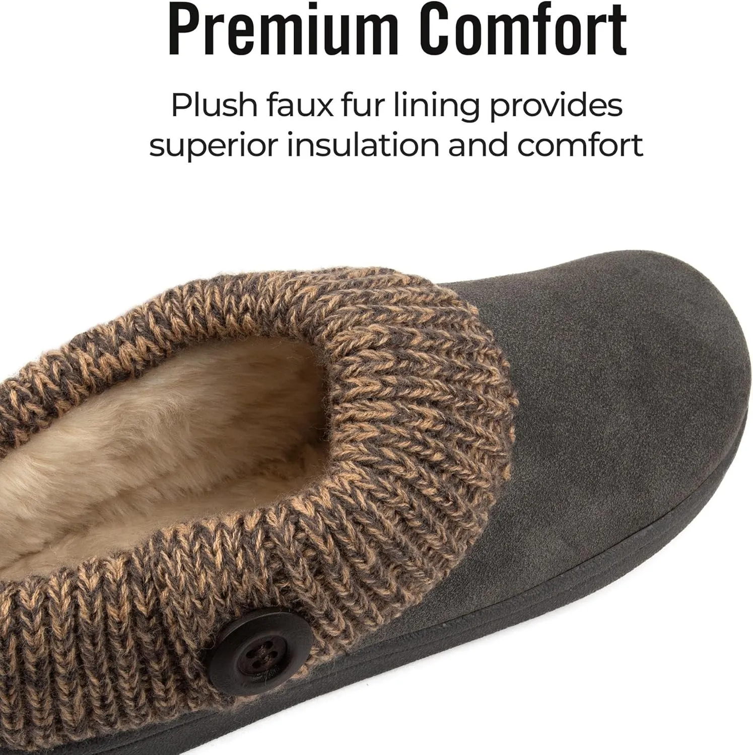 Clarks Women's Knit Scuff Slipper