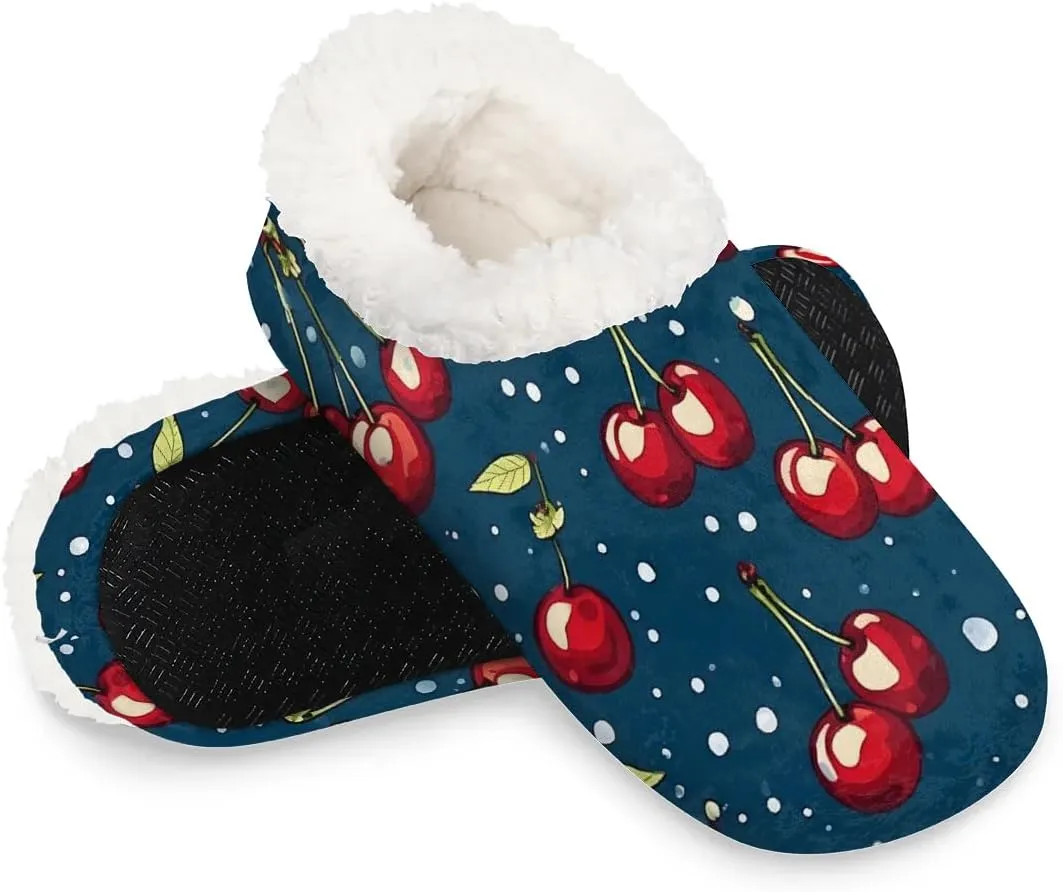 Closed Back Slippers for Women Men Cozy Warm House Slippers Indoor Outdoor House Shoes