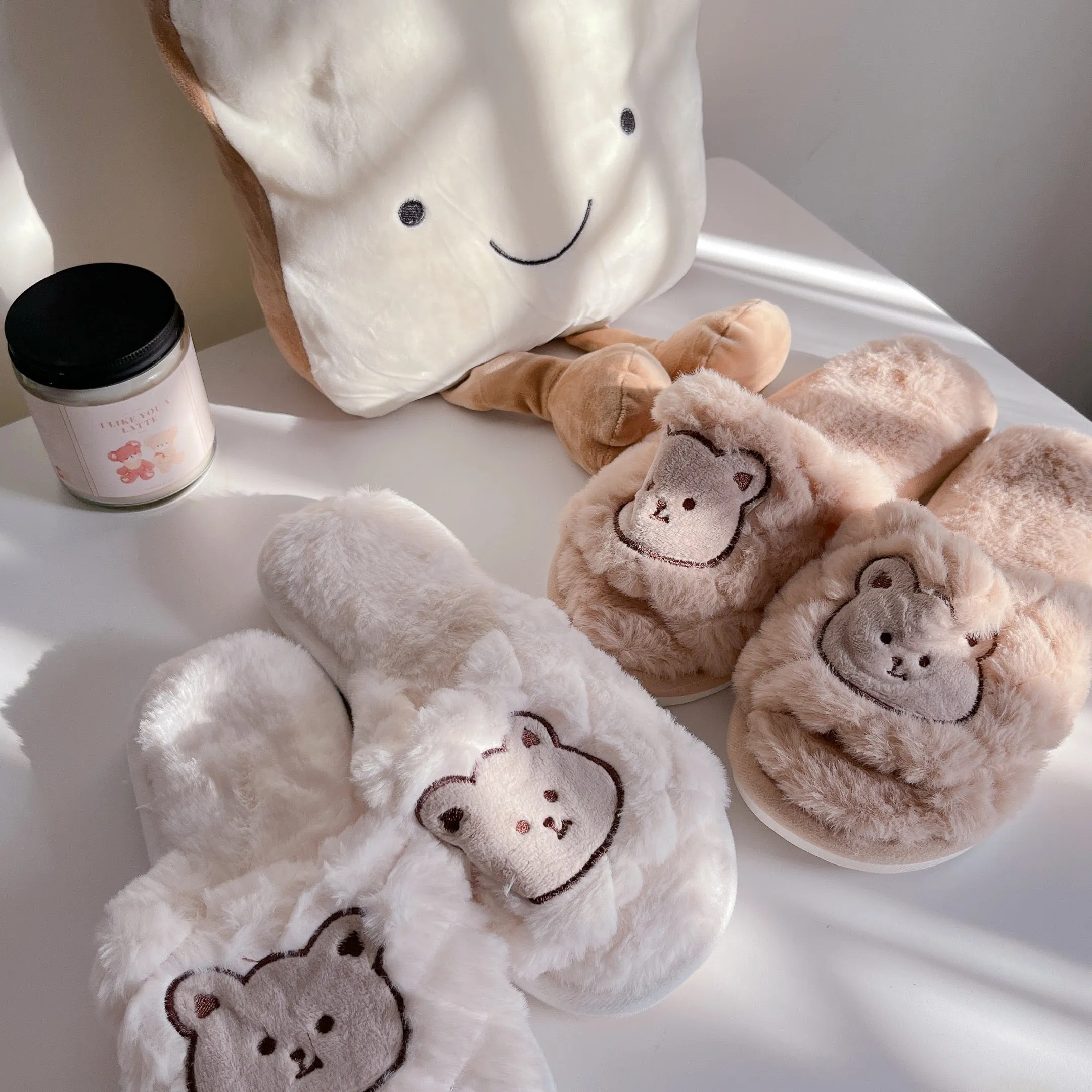 Cloud Teddy Fur Slipper