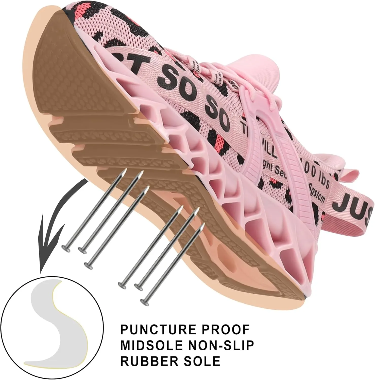 COKAFIL Steel Toe Shoes for Men Women Slip On Work Safety Cap Sneakers Comfortable Puncture Proof Slip Resistant Shoes