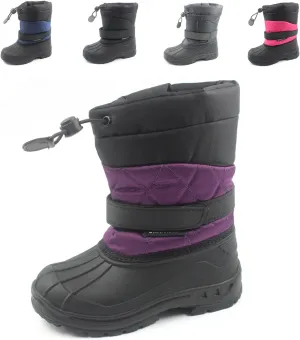 Cold Weather Kids Childrens Snow Boots Unisex (Toddler/Little Kid/Big Kid) Many Colors